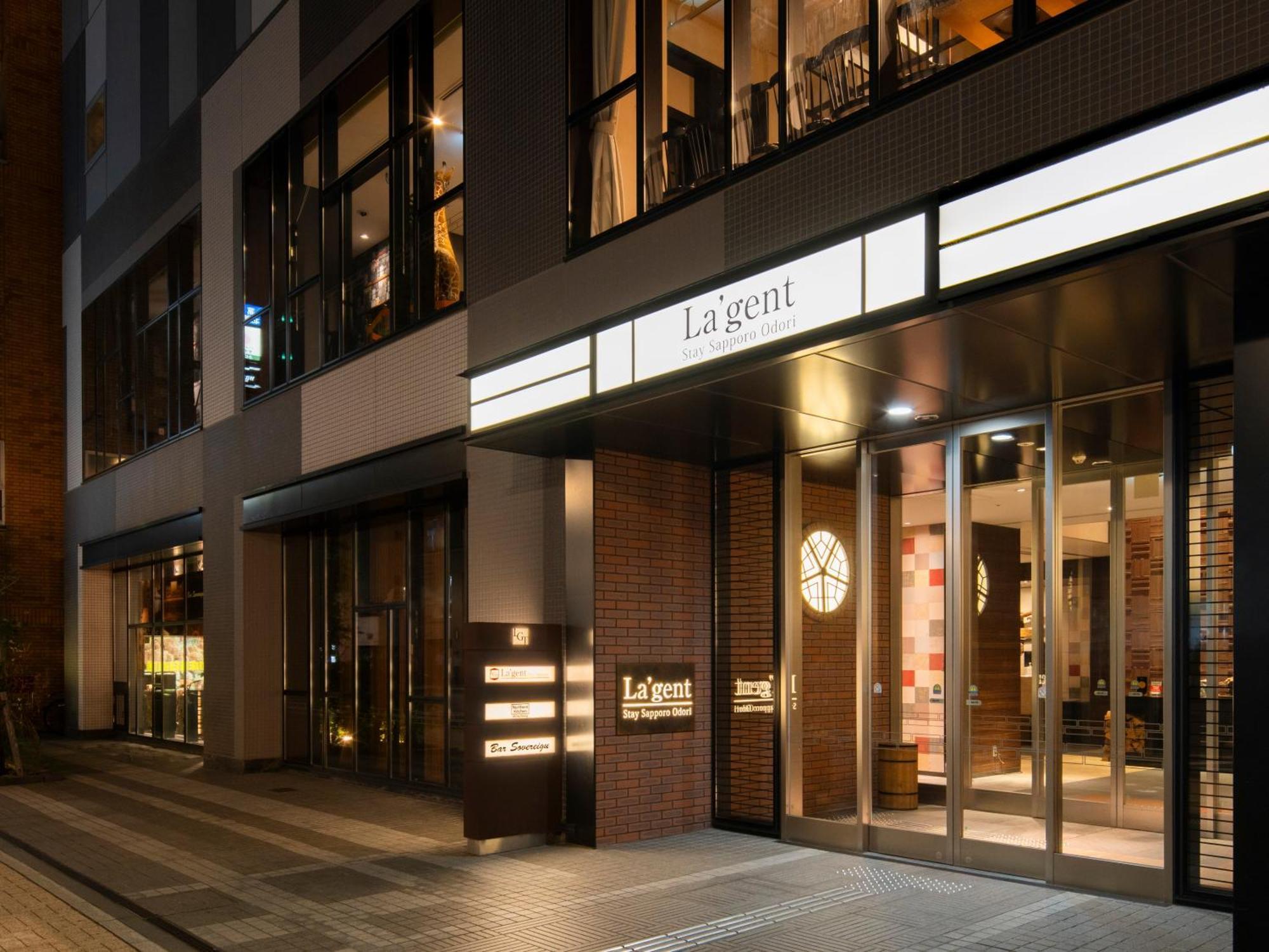 La'Gent Stay Sapporo Odori Hokkaido Exterior foto